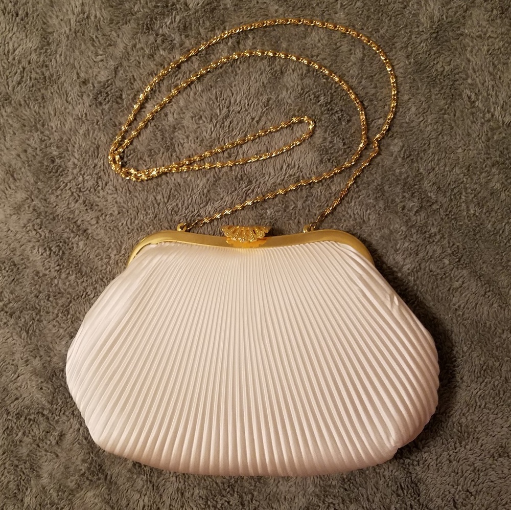 White evening bag/purse